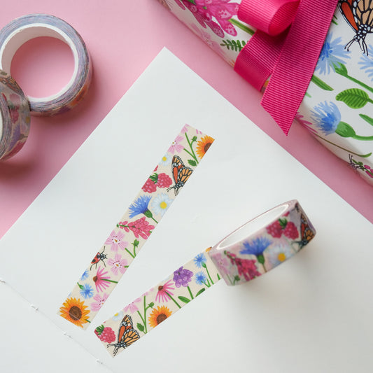 Summer Meadows Floral Washi Tape