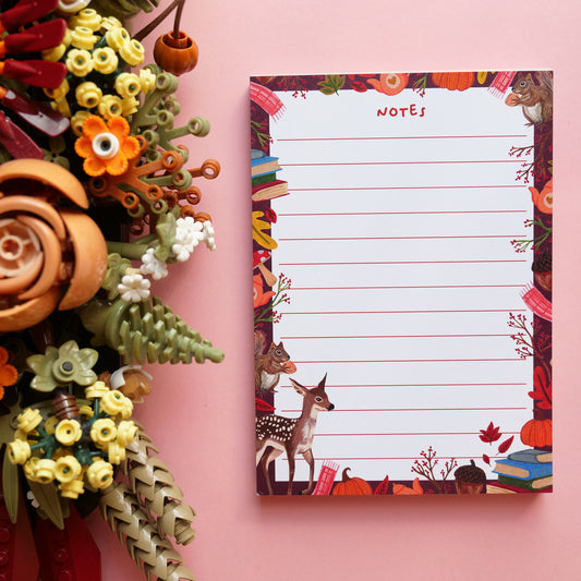 A6 Cosy Autumn Notepad