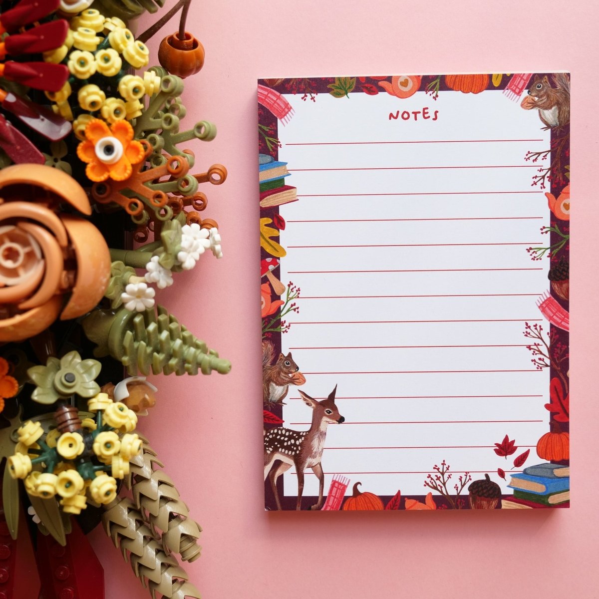 A6 Cosy Autumn Notepad - HUTCH London