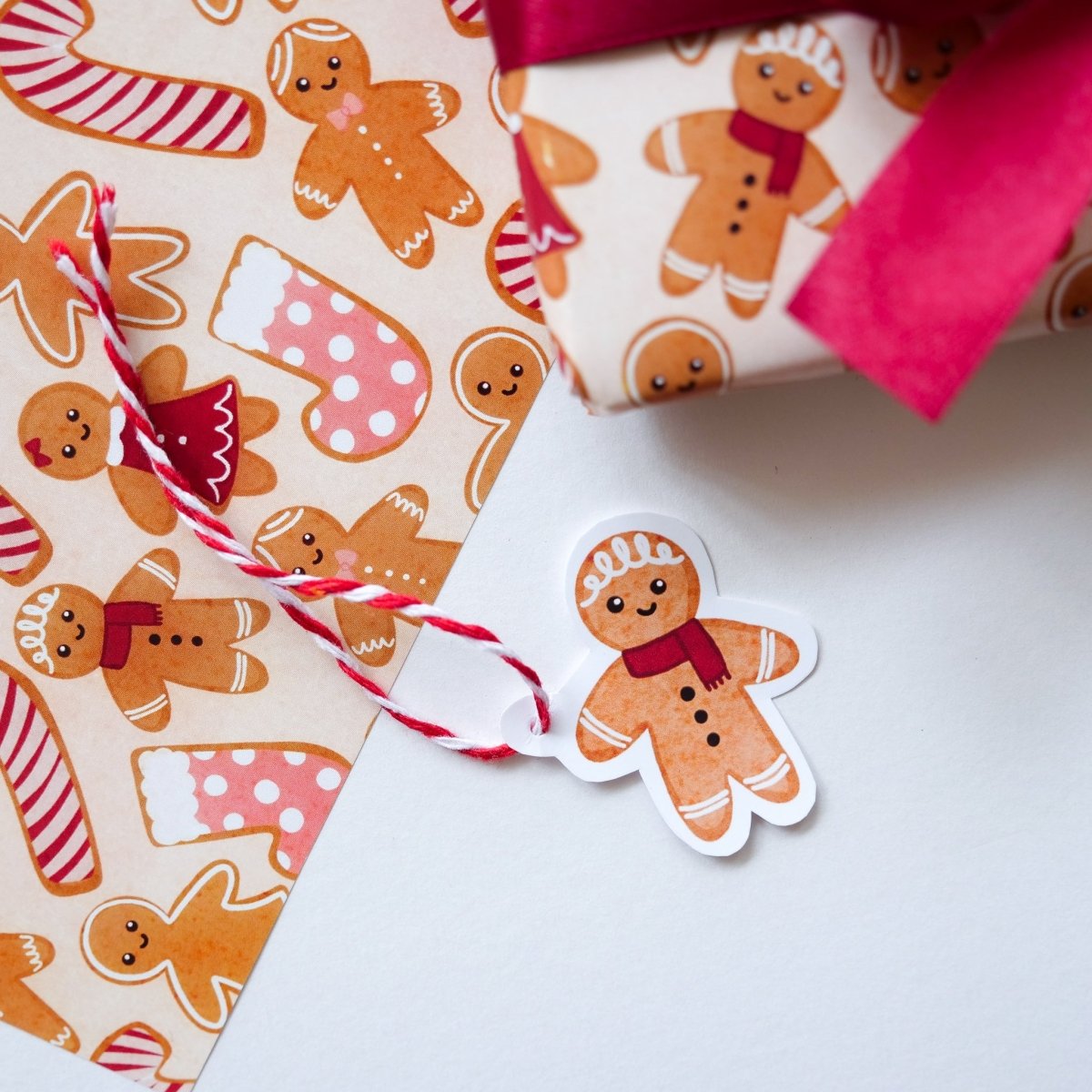 Cute Gingerbread Wrapping Paper - HUTCH London