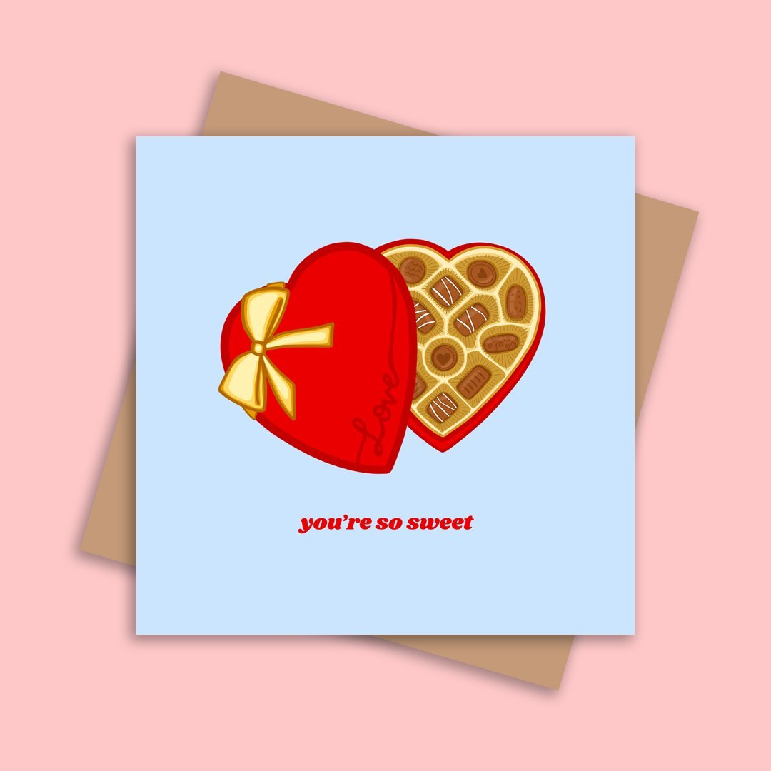 You're So Sweet Square Card - HUTCH London